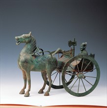 Bronze axe-chariot?Han Dynasty,China