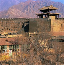The gate tower of Jiming Pass,Hebei Province,China