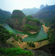 Jiuqu Stream,Mountain Wuyi,Fujian Province,China