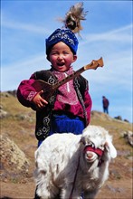 Uigur shepherd boy,Sinkiang,China