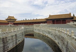The Yudai Bridge,Forbidden City,Beijing,China