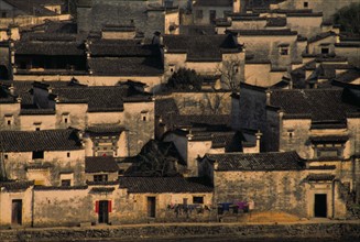the residence houses of Xidi Village,Shexian County,Anhui Province,China