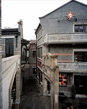 Xintiandi bar street of Shanghai,China