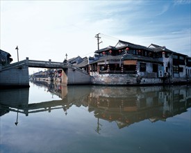 A waterside village of Xitang,Zhejiang,China