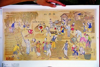 Chinese xylography painting