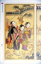 Chinese xylography painting