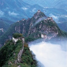 Jiankou section of the Great Wall,China