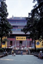 The Daxiong Hall of Linyin Temple,Hangzhou,China