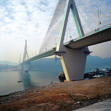 Yiling Bridge over Yangtse River,Yichang,Hubei Province,China