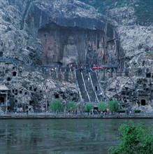 The Longmen Grottoes,Luoyang,Henan Province,CHINA
