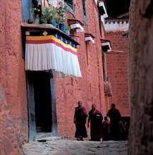 Tashilhunpo Monastery in Shigatse,Tibet,China