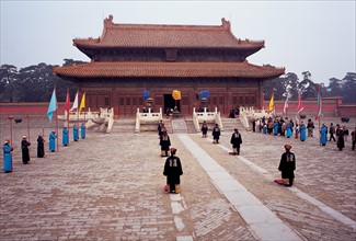 The Palace of Tomb of Emperor Yong Zheng of Qing Dynasty,West Site of Qing Tombs,Hebei,China