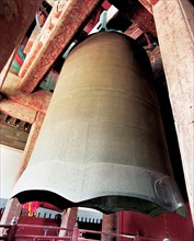 Yongle Bell at Great Bell Temple,Beijing,China
