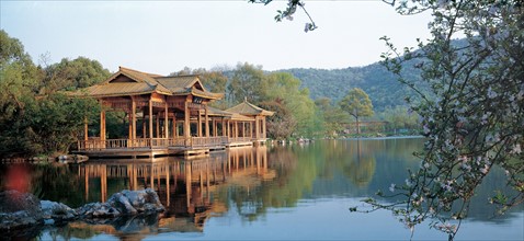 The West Lake,Hangzhou,Zhejiang,China