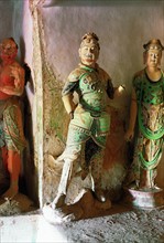 Buddha Statues at Mogao Grottoes,Dunhuang,Gansu Province,China