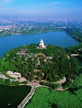 The White Pagoda at Beihai Park,Beijing,China