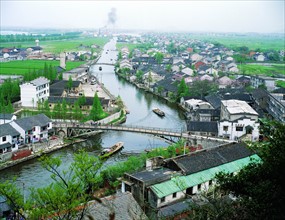 The Jinghang Canal,Zhejiang,China