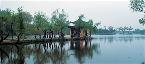 The Lean West Lake,Yangzhou,Jiangsu Province,China
