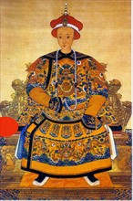 Portrait of emperor Tongzhi, Qing Dynasty