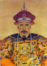 Portrait of emperor Qianlong,Qing Dynasty