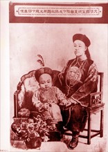 Pu Yi et son père Zai Feng