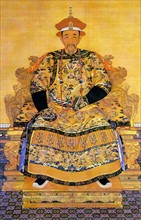Portrait of emperor Kangxi,Qing Dynasty