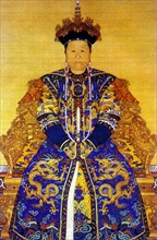 portrait of Queen Xiaozhuang,Qing Dynasty