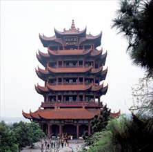 Huanghe Tower in Wuhan,Hubei,China