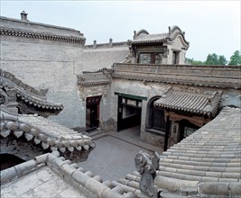 Qiao Family Courtyard in Qixian county,Shanxi,China