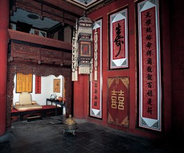Bridal chamber of emperor Guangxu in Kunning Hall, Forbidden City,China