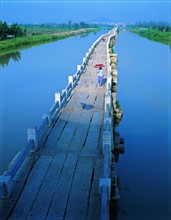 Jiuli bridge in Fujian,China