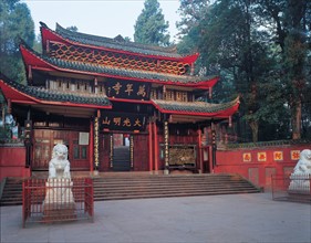Wannian Temple at Emei mountain,Sichuan,China