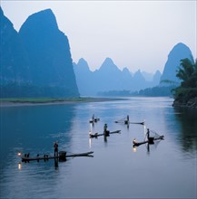 Guilin in Li River,Guangxi,China