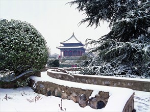 Chenxiang Pavilion in Xingqing Palace,Xi'an, China