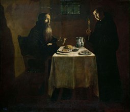 Rizzi, St. Benedict Having Dinner