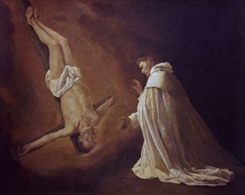 Zurbaran, Apparition de saint Pierre à saint Pierre de Nolasque