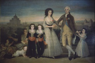 Family of the VIth Count of Fernan Nuñez