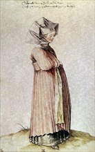 Dürer, Woman from Nuremberg