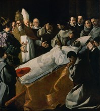 Zurbaran, Saint Bonaventure's Body Lying in State