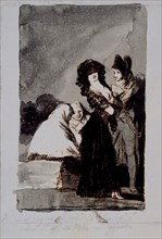 Goya, Caprice 5: Deux de la même espèce