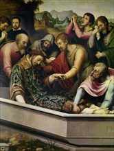 De Juanes, L'enterrement de saint Étienne