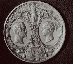 Napoleon III and Mary-Eugenie de Montijo