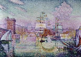 Signac, Entrance of the Port of Marseille