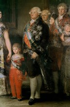 Goya, Famille de Charles IV (détail)