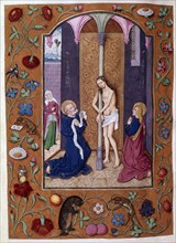 Zuñiga's codex : Christ tied up to the column