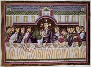 Codex Aureo : La Cène
