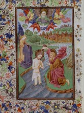 Codex Fernand le Catholique : Baptême du Seigneur