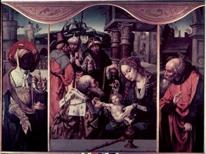The Adoration of the Magi triptych
