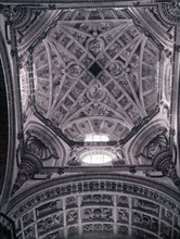 Dome of Saint Jerome monastery in Granada