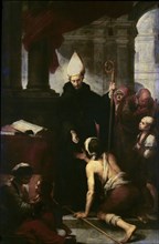 Murillo, Saint Thomas de Villeneuve distribuant l'aumône